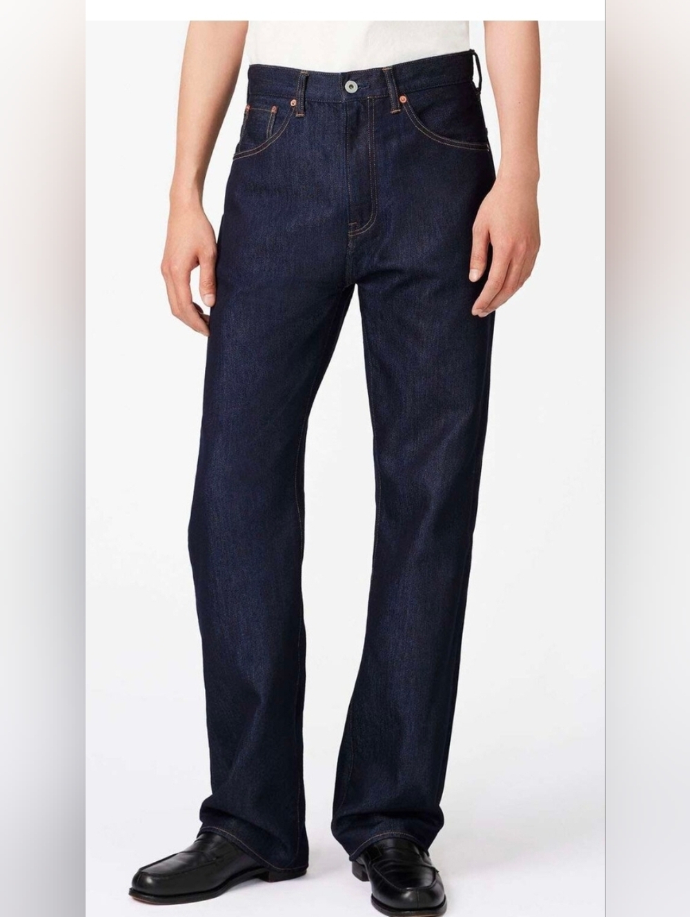 Japan Blue Jeans Standard Wide in Dark Indigo - Picture 2 of 14